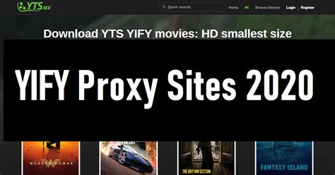 yify tv proxy|YIFY Proxy Sites List – Fastest Mirror Sites (Daily。